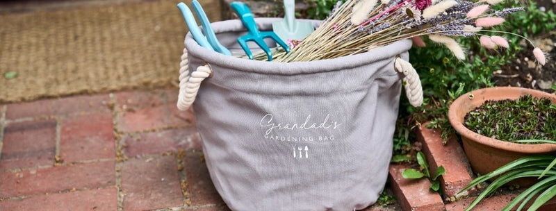 Personalised Gardening Tools Storage Basket - Summer Collection - Sunday's Daughter