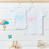 Personalised Big Sister, Little Brother Clothing Set