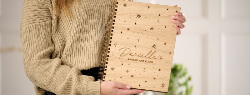 Personalised 2022 Dreams and Plans Notebook