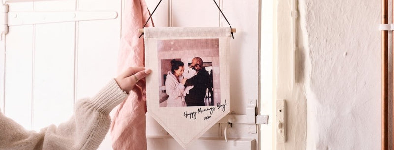 Mother's Day Linen Flag - Sunday's Daughter