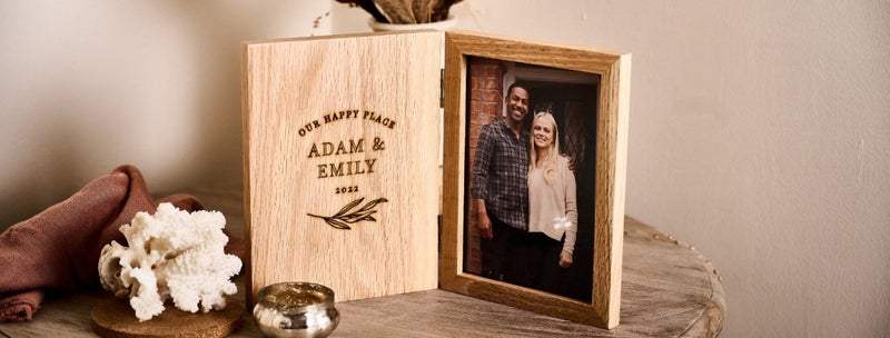 Personalised New Home Book Photo Frame - Sunday's Daughter