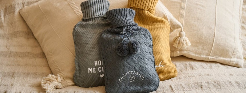 Personalised Hot Water Bottles - Secret Santa Gift ideas - Sunday Morning Blog