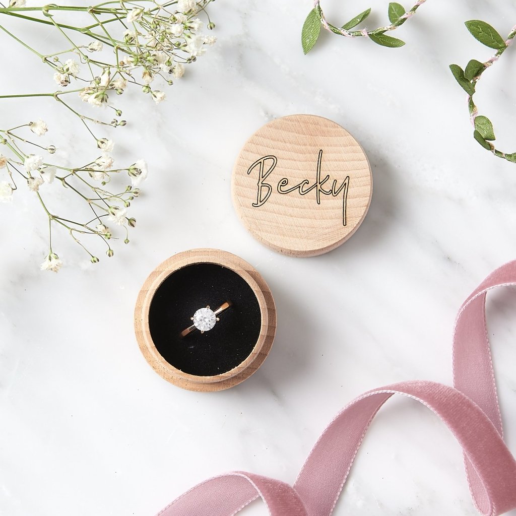 Engagement & Wedding Ring Boxes | Sunday's Daughter
