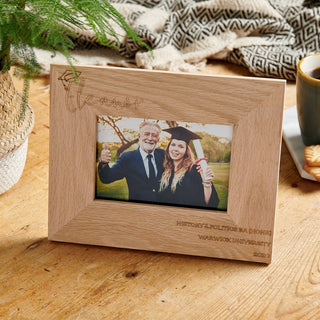 Personalised Wooden Graduation Photo Frame - Graduation gifts - Sunday's Daughter
