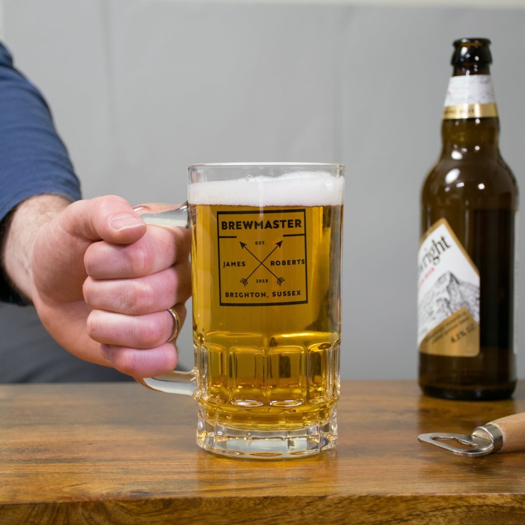 Personalised Beer Glasses | Sunday's Daughter