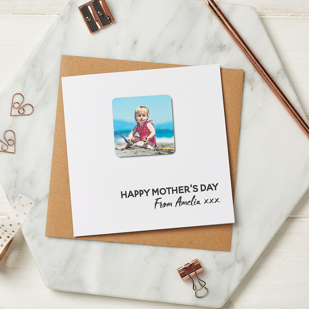 Personalised Photo Mother's Day Card - Sunday's Daughter