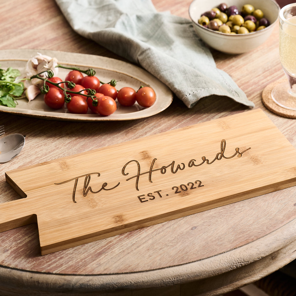 Personalised Family Serving Board - Summer Collection - Sunday's Daughter