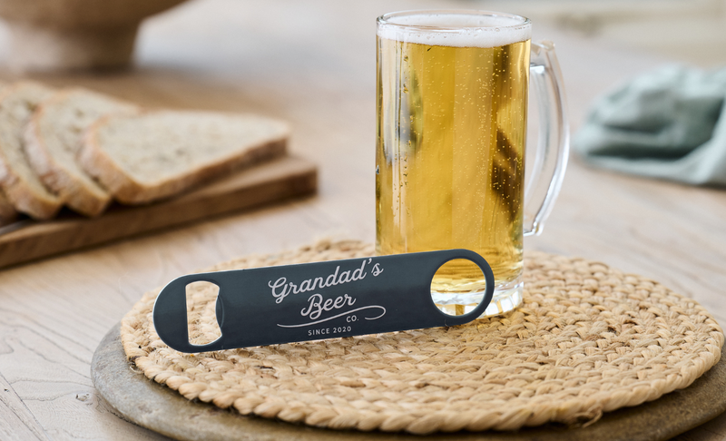 Personalised Dad's Metal Bottle Opener - Gifts for Men - Sunday's Daughter