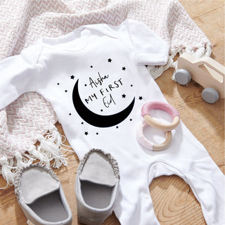 Personalised Eid Mubarak Babygrow