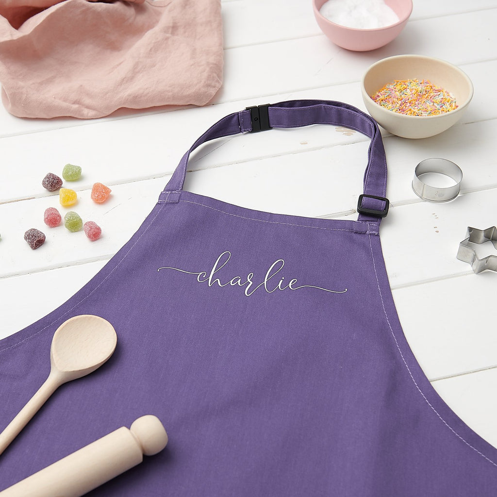 Personalised kids cooking apron - Sunday's Daughter