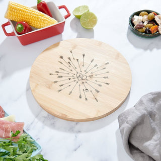 Arrow Couple Personalised Chopping Board - Sunday's Daughter