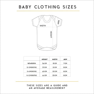 Baby Clothing Sizes  - Sunday's Daughter