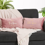 Big Spoon And Little Spoon Velvet Cushion Set - Sunday's Daughter
