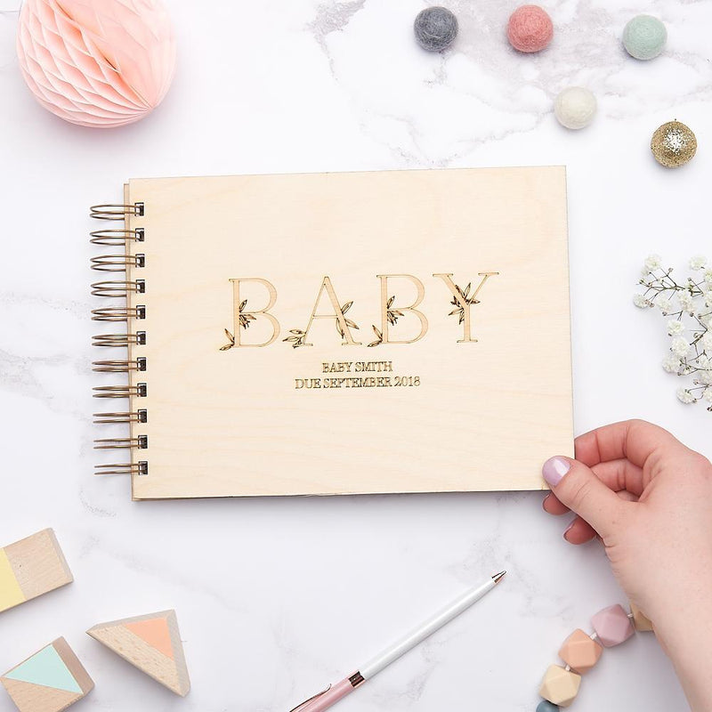 Botanical Baby Shower Guest Book - Sunday's Daughter