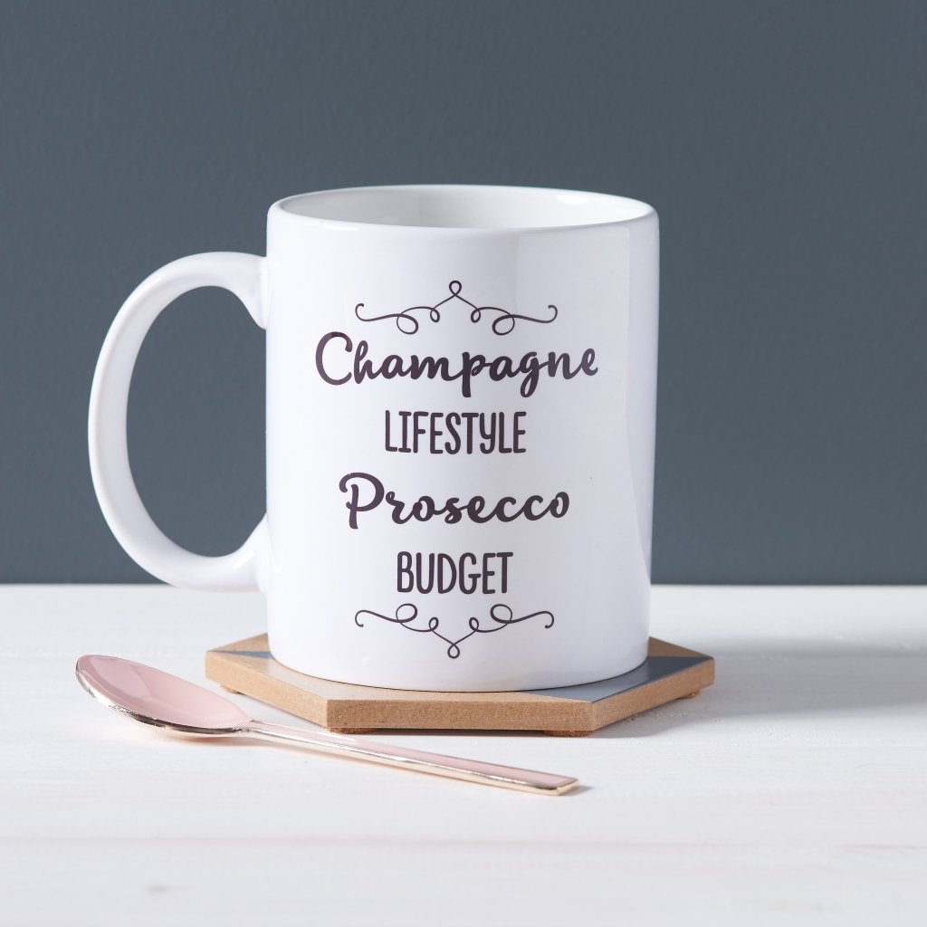 Champagne Lifestyle, Prosecco Budget Mug - Sunday's Daughter