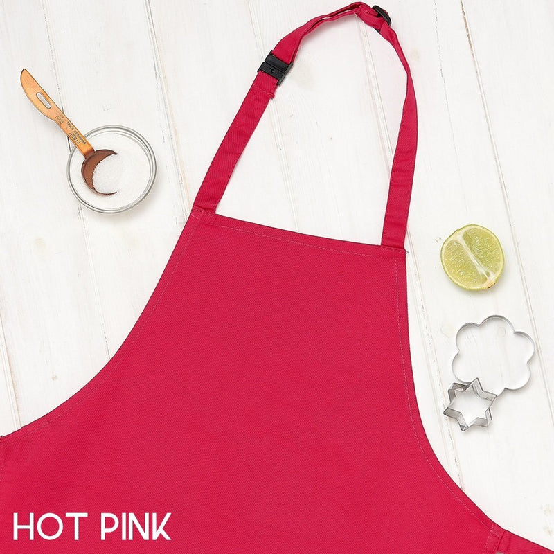 Hot Pink Child Apron - Sunday's Daughter
