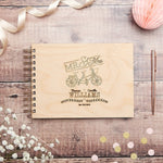 Couples Bike Wedding Guest Book - Sunday's Daughter