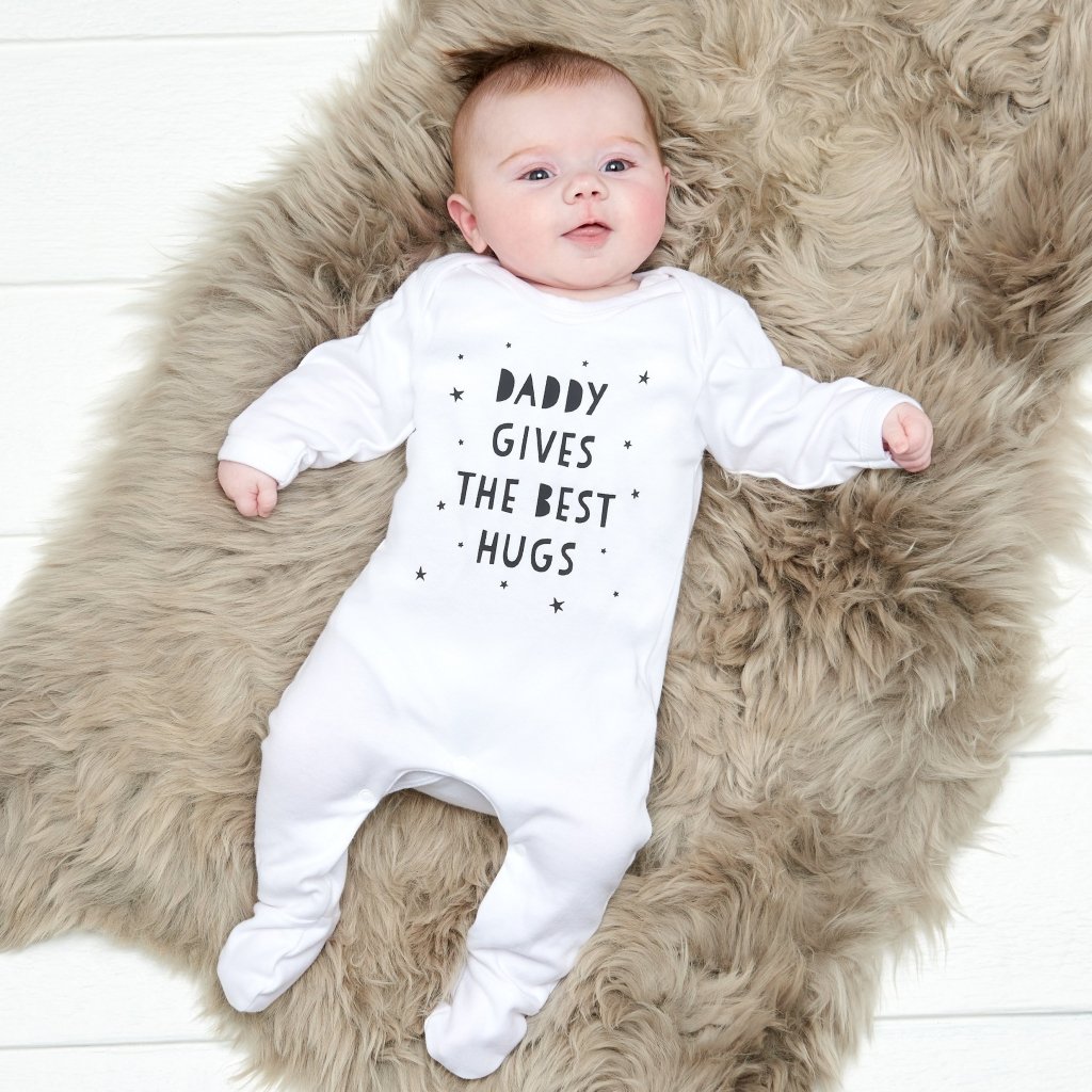 Personalised Father's Day Baby Grow - Sunday's Daughter