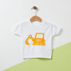 Digger Personalised Kids T Shirt - Sunday's Daughter