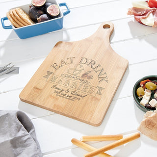 Eat, drink be married chopping board