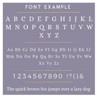 Font Example - Sunday's Daughter