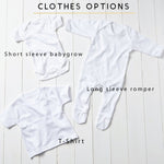 Baby clothing options