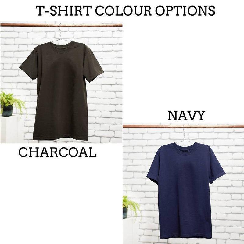 Fatherhood, Babyhood Adult T Shirt Set colour options - Sunday's Daughter