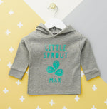 First Christmas Little Sprout Baby Hoodie