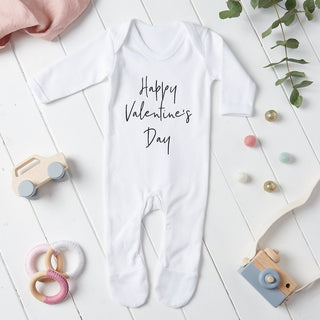 First Valentine's Babygrow