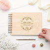 Floral Wedding Day Guest Book