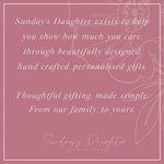 Sunday's Daughter About Us