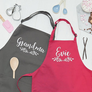 Grandma And Grandchild Cooking Apron Set - Mother's Day gifts - Sunday's Daughter