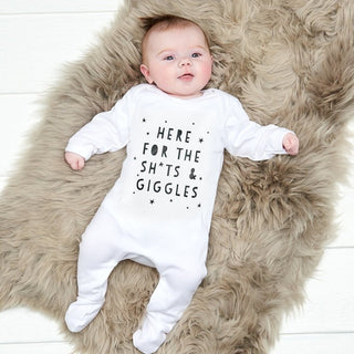 Here For The Sh*Ts And Giggles romper