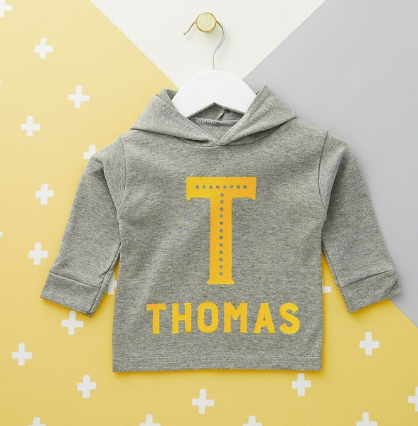 Personalised discount initial hoodie