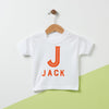 Initial Personalised Baby T Shirt