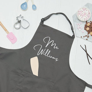 Personalised Mr Apron Set