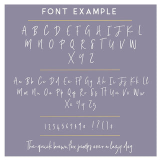 Font Examples - Sunday's Daughter