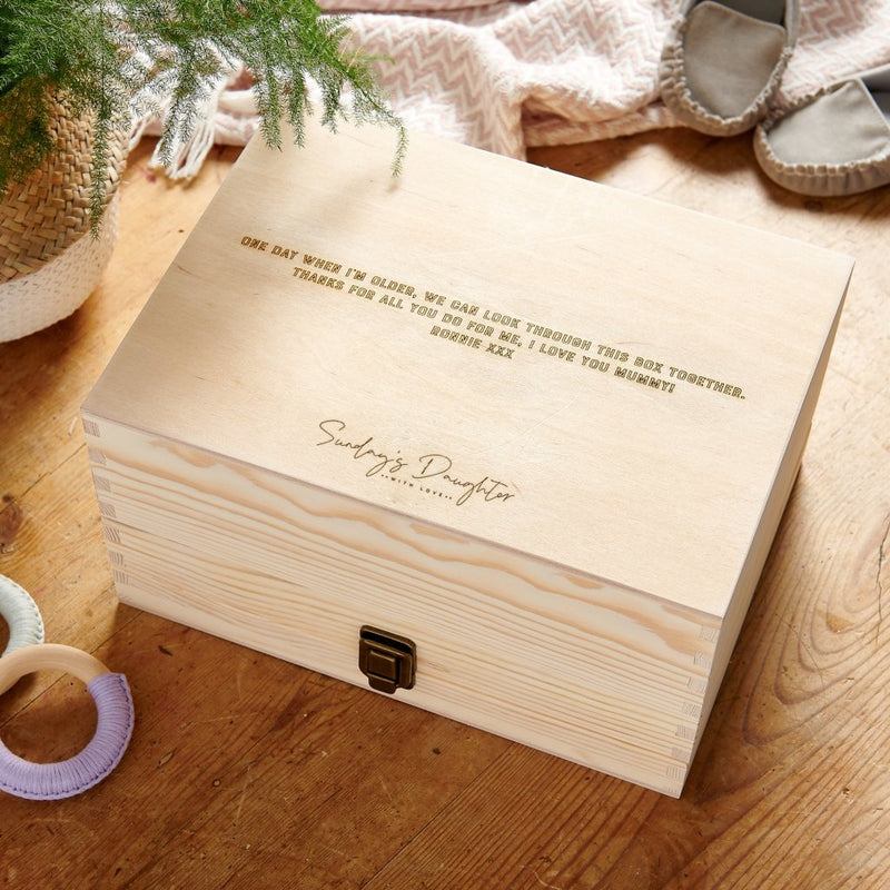Our Adventures Mother’s Day Gift Keepsake Box - Mother's Day gifts - Sunday's Daughter