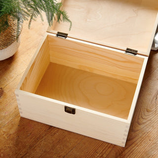 Inside personalised keepsake box