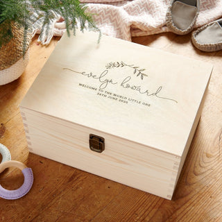 Personalised Baby Keepsake Box - Sunday's Daughter