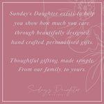 Personalised Baby Milestone Blanket - Sunday's Daughter