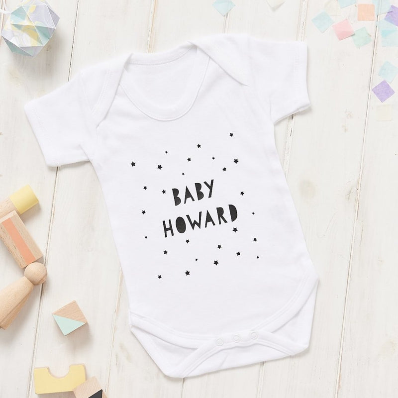 Personalised Baby Shower Babygrow - Sunday's Daughter