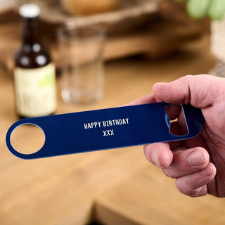 Personalised Bar Metal Bottle Opener - Sunday's Daughter