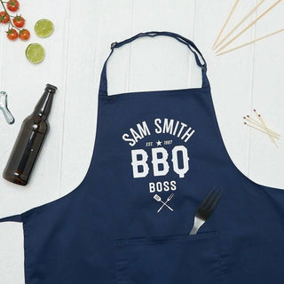 Personalised Barbecue Boss Apron - Sunday's Daughter