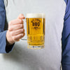 Personalised BBQ Boss Beer Glass - Sunday's Daughter
