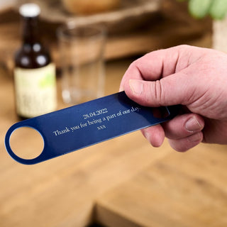 Personalised Best Man Metal Bottle Opener - Sunday's Daughter