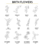 Birth Flower Design Example