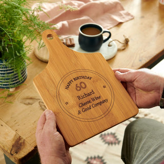 Personalised Birthday Bamboo Chopping Board