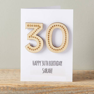 30th keepsake birthday cards 