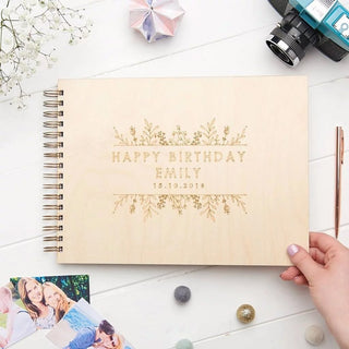 Personalised Birthday Memory Book